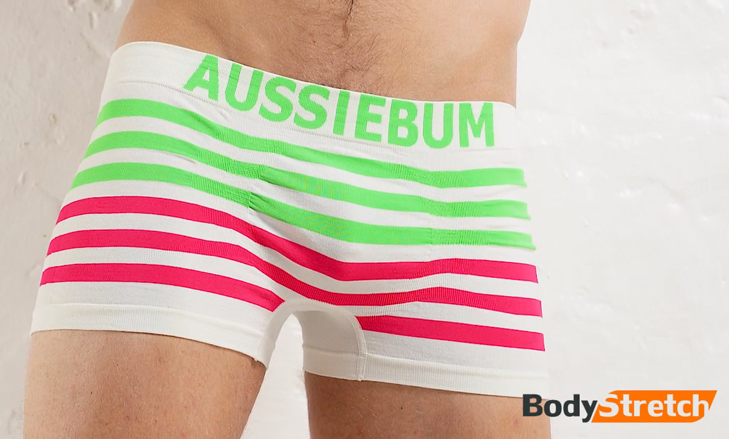 elasticke-boxerky-aussiebum-bodystretch-bila-zelena15